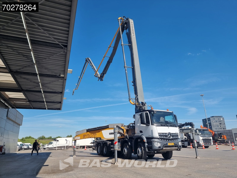 Mercedes-Benz Arocs 3540 8X4 NL-Truck Big-Axle Liebherr Pumpe 37m Euro 6 - مضخة خرسانة: صورة 3 Mercedes-Benz Arocs 3540 8X4 NL-Truck Big-Axle Liebherr Pumpe 37m Euro 6 - مضخة خرسانة: صورة 3