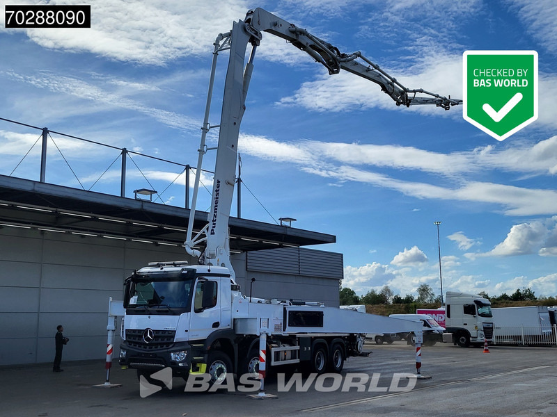 Mercedes-Benz Arocs 3740 8X4 Putzmeister M42-5 Betonpomp Big-Axle Steelsuspension Euro 6 - مضخة خرسانة: صورة 1 Mercedes-Benz Arocs 3740 8X4 Putzmeister M42-5 Betonpomp Big-Axle Steelsuspension Euro 6 - مضخة خرسانة: صورة 1