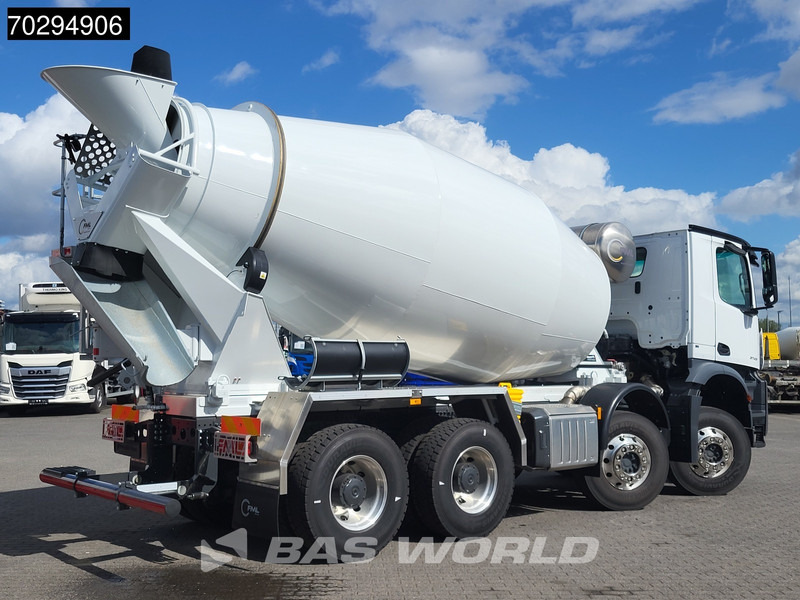 Mercedes-Benz Arocs 3743 8X4 New! 10m3 FML BSH 103 Mixer Steelsuspension Big-Axle Automatic Euro 6 - شاحنة خلاطة خرسانة: صورة 5 Mercedes-Benz Arocs 3743 8X4 New! 10m3 FML BSH 103 Mixer Steelsuspension Big-Axle Automatic Euro 6 - شاحنة خلاطة خرسانة: صورة 5