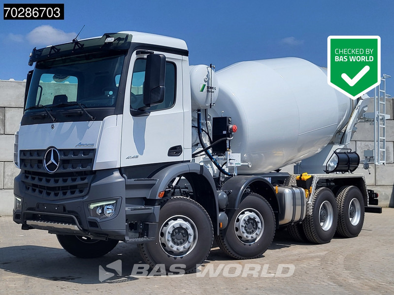 Mercedes-Benz Arocs 4145 8X4 NEW! 10m3 Schwing Stetter Mixer Big-Axle Manual Euro 3 - شاحنة خلاطة خرسانة: صورة 1 Mercedes-Benz Arocs 4145 8X4 NEW! 10m3 Schwing Stetter Mixer Big-Axle Manual Euro 3 - شاحنة خلاطة خرسانة: صورة 1