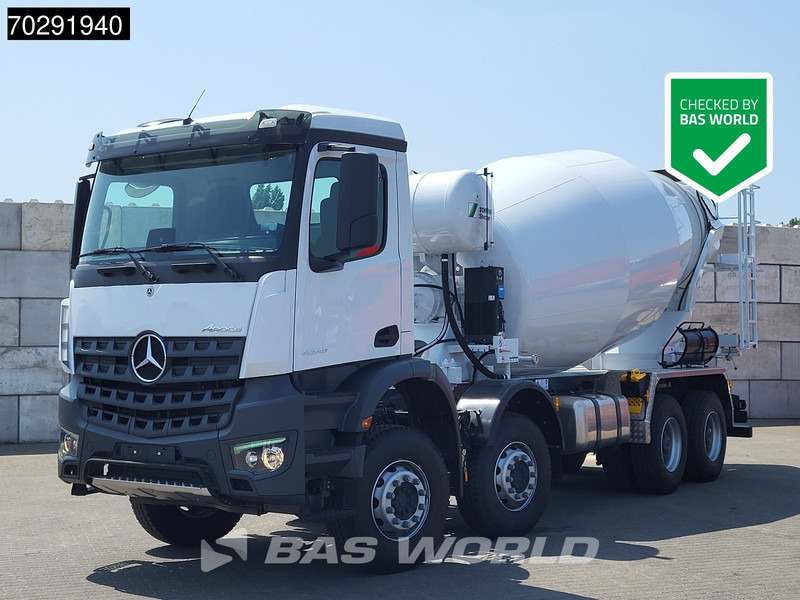 Mercedes-Benz Arocs 4245 8X4 NEW! 12m3 Schwing Stetter Mixer Big-Axle Manual Euro 3 - شاحنة خلاطة خرسانة: صورة 1 Mercedes-Benz Arocs 4245 8X4 NEW! 12m3 Schwing Stetter Mixer Big-Axle Manual Euro 3 - شاحنة خلاطة خرسانة: صورة 1