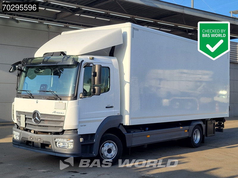 Mercedes-Benz Atego 1218 4X2 12tonner 1500kg Ladebordwand Automatic Euro 6 - شاحنة صندوقية: صورة 1 Mercedes-Benz Atego 1218 4X2 12tonner 1500kg Ladebordwand Automatic Euro 6 - شاحنة صندوقية: صورة 1