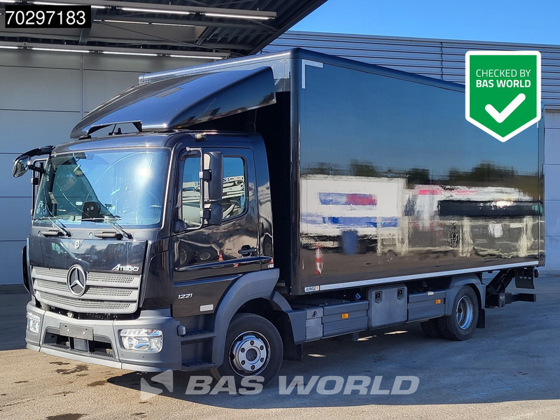 Mercedes-Benz Atego 1221 4X2 12tonner 1500kg Ladebordwand Automatic Euro 6 - شاحنة صندوقية: صورة 1 Mercedes-Benz Atego 1221 4X2 12tonner 1500kg Ladebordwand Automatic Euro 6 - شاحنة صندوقية: صورة 1