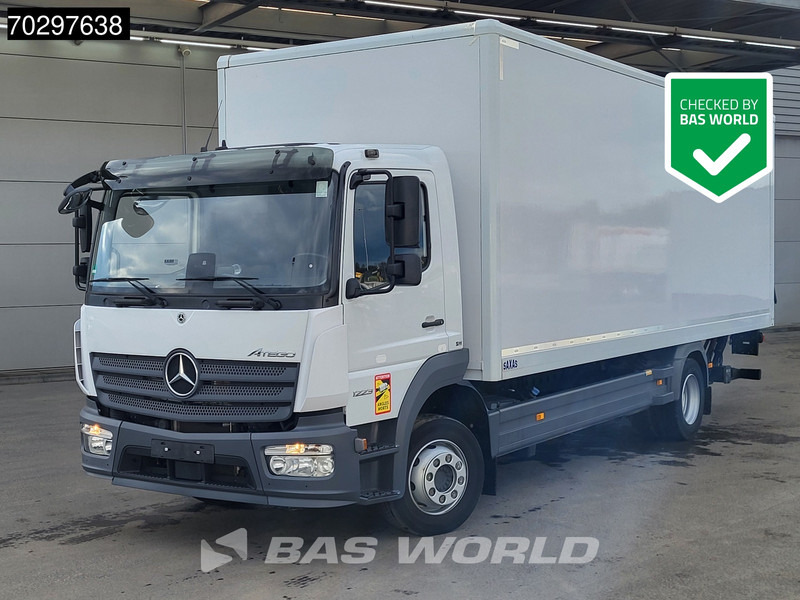Mercedes-Benz Atego 1223 4X2 12tonner 1500kg Ladebordwand Automatic Euro 6 - شاحنة صندوقية: صورة 1 Mercedes-Benz Atego 1223 4X2 12tonner 1500kg Ladebordwand Automatic Euro 6 - شاحنة صندوقية: صورة 1