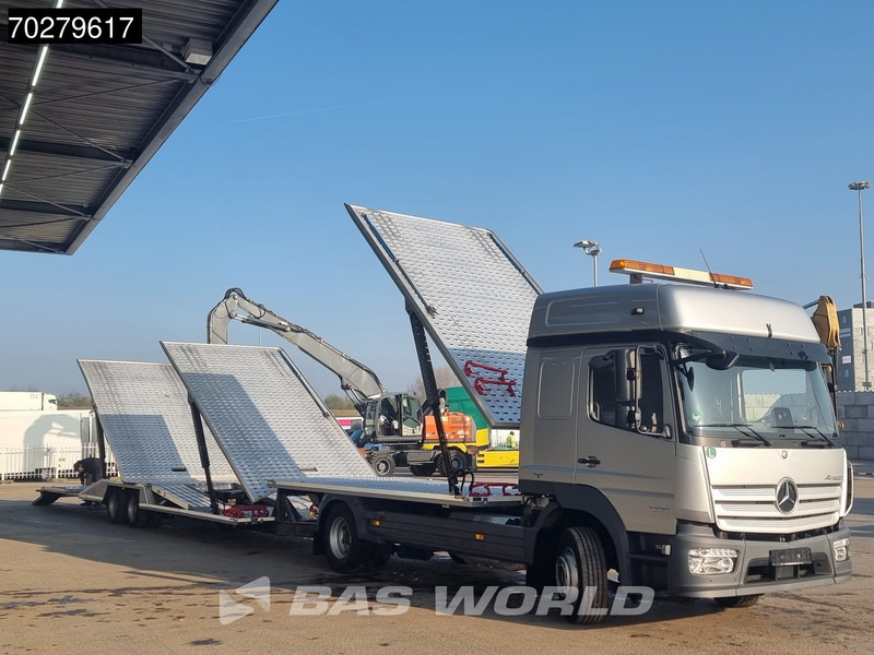 Mercedes-Benz Atego 1230 4X2 Kuvvetli car transporter 6 spots Hydrl. Winch Automatic Euro 6 - شاحنة نقل سيارات شاحنة: صورة 3 Mercedes-Benz Atego 1230 4X2 Kuvvetli car transporter 6 spots Hydrl. Winch Automatic Euro 6 - شاحنة نقل سيارات شاحنة: صورة 3