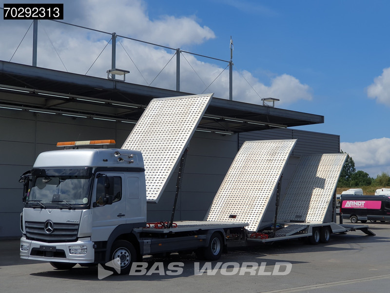 Mercedes-Benz Atego 1230 4X2 Kuvvetli car transporter 6 spots Hydrlaulic Winch Automatic - شاحنة نقل سيارات شاحنة: صورة 2 Mercedes-Benz Atego 1230 4X2 Kuvvetli car transporter 6 spots Hydrlaulic Winch Automatic - شاحنة نقل سيارات شاحنة: صورة 2