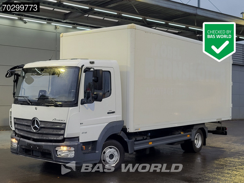 Mercedes-Benz Atego 816 4X2 8tonner Manual Steelsuspension Euro 6 - شاحنة صندوقية: صورة 1 Mercedes-Benz Atego 816 4X2 8tonner Manual Steelsuspension Euro 6 - شاحنة صندوقية: صورة 1