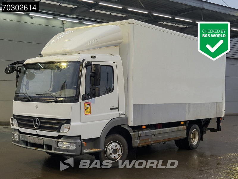 Mercedes-Benz Atego 818 Atego 4X2 8tonner Automatic 1500kg Ladebordwand Euro 4 - شاحنة صندوقية: صورة 1 Mercedes-Benz Atego 818 Atego 4X2 8tonner Automatic 1500kg Ladebordwand Euro 4 - شاحنة صندوقية: صورة 1