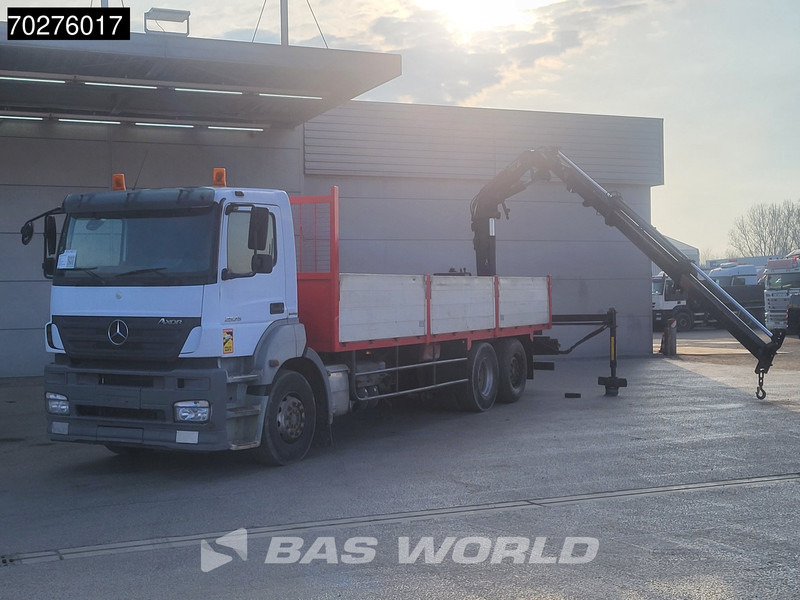 Mercedes-Benz Axor 2536 6X2 Manual Terex Liftachse PTO Hydraulik - شاحنات مسطحة, شاحنة كرين: صورة 3 Mercedes-Benz Axor 2536 6X2 Manual Terex Liftachse PTO Hydraulik - شاحنات مسطحة, شاحنة كرين: صورة 3