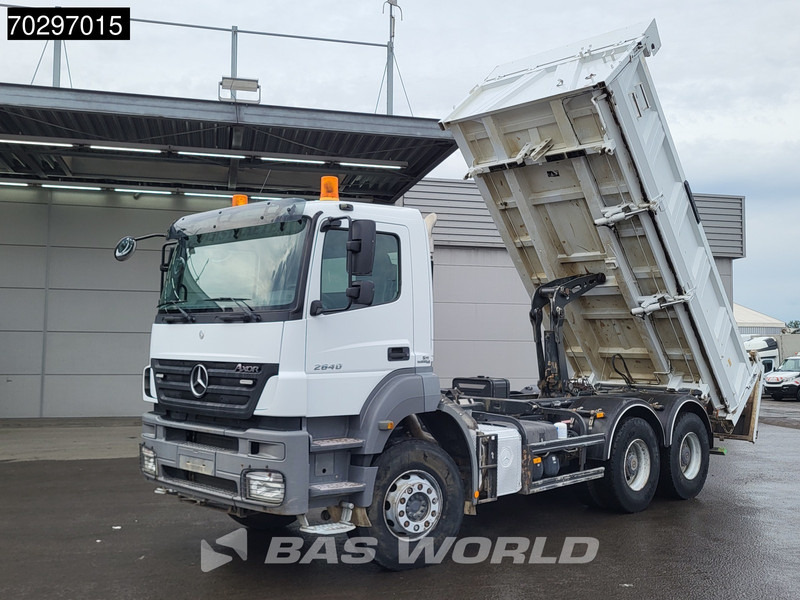 Mercedes-Benz Axor 2640 6X4 10m3 Meiller Tipper Steelsuspension Manual Euro 4 - شاحنة قلاب: صورة 1 Mercedes-Benz Axor 2640 6X4 10m3 Meiller Tipper Steelsuspension Manual Euro 4 - شاحنة قلاب: صورة 1