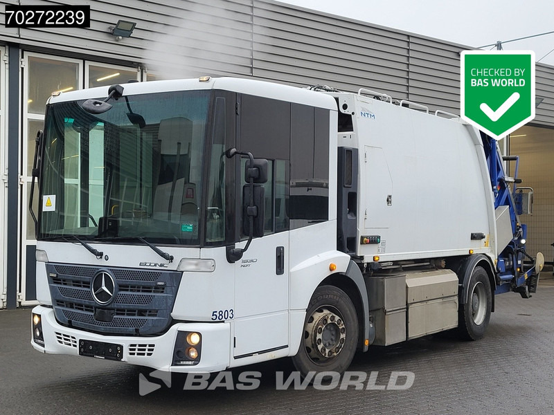 Mercedes-Benz Econic 1830 4X2 CNG Engine 13m3 NTM KGLS-HL Big-Axle Euro 6 - شاحنة قمامة: صورة 1 Mercedes-Benz Econic 1830 4X2 CNG Engine 13m3 NTM KGLS-HL Big-Axle Euro 6 - شاحنة قمامة: صورة 1