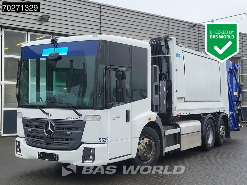 Mercedes-Benz Econic 2630 6X2 17m3 Joab Anaconda twin Lenkachse CNG Euro 6 - شاحنة قمامة: صورة 1 Mercedes-Benz Econic 2630 6X2 17m3 Joab Anaconda twin Lenkachse CNG Euro 6 - شاحنة قمامة: صورة 1