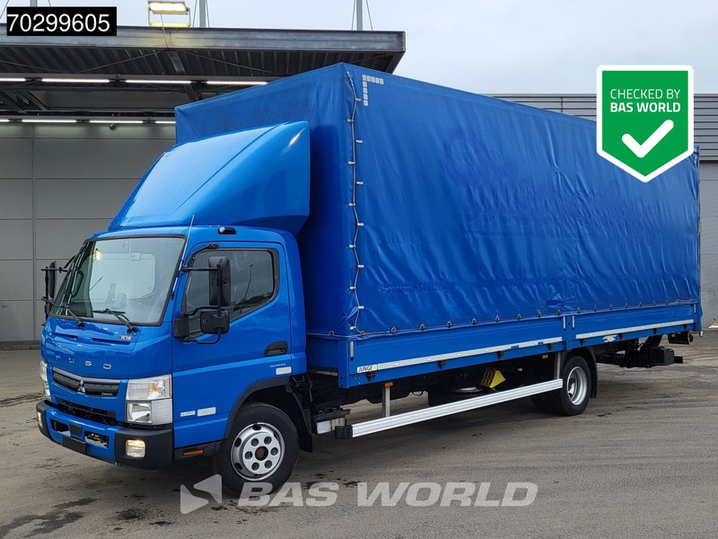 Mitsubishi Canter 7C18 4X2 Curtainsider Automatic 1000kg Ladebordwand Euro 6 - شاحنة ذات ستائر جانبية: صورة 1 Mitsubishi Canter 7C18 4X2 Curtainsider Automatic 1000kg Ladebordwand Euro 6 - شاحنة ذات ستائر جانبية: صورة 1
