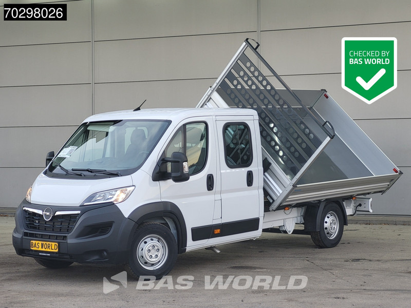 Opel Movano 140PK Driezijdige Kipper Dubbel Cabine Airco Cruise Euro6 Tipper Benne Kieper Dreiseitenkipper A/C Cruise control - قلاب صغير: صورة 1 Opel Movano 140PK Driezijdige Kipper Dubbel Cabine Airco Cruise Euro6 Tipper Benne Kieper Dreiseitenkipper A/C Cruise control - قلاب صغير: صورة 1