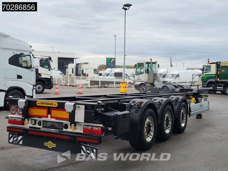 ناقل حاوية/ نصف مقطورة بحاوية للبيع  Orthaus CGS 3 axles NEW Liftachse 40ft 45ft SAF: صورة 6