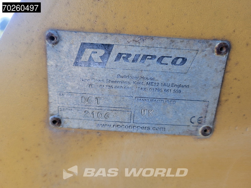 حراث تحت التربة للبيع  RIPCO D6 RIPPER: صورة 11