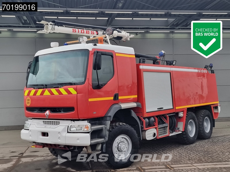 Renault 6X6 Renault-Thomas Sides Fire truck crew cabin Euro 2 - شاحنة حريق: صورة 1 Renault 6X6 Renault-Thomas Sides Fire truck crew cabin Euro 2 - شاحنة حريق: صورة 1