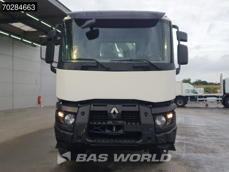 شاحنات مسطحة, شاحنة كرين Renault C 380 4X2 HIAB 122 B-3 HIDUO Kran Crane Steelsuspension Big-Axle Euro 6: صورة 12