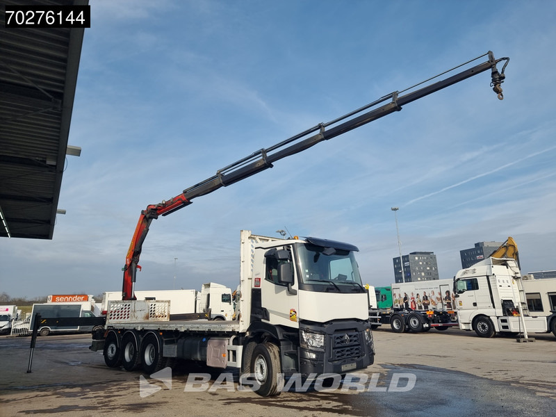 Renault C 380 8X4 Palfinger PK 23001 EH Remote Lift+Lenkachse Euro 6 - شاحنات مسطحة, شاحنة كرين: صورة 3 Renault C 380 8X4 Palfinger PK 23001 EH Remote Lift+Lenkachse Euro 6 - شاحنات مسطحة, شاحنة كرين: صورة 3