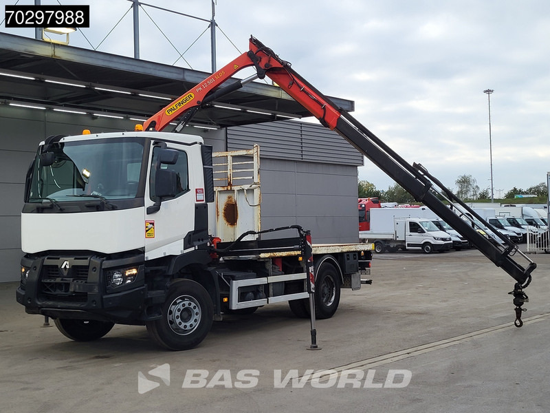 Renault C 380 C 4X2 Palfinger PK 12.501 Crane Big-Axle Steelsuspension Automatic Euro 6 - شاحنات مسطحة, شاحنة كرين: صورة 5 Renault C 380 C 4X2 Palfinger PK 12.501 Crane Big-Axle Steelsuspension Automatic Euro 6 - شاحنات مسطحة, شاحنة كرين: صورة 5