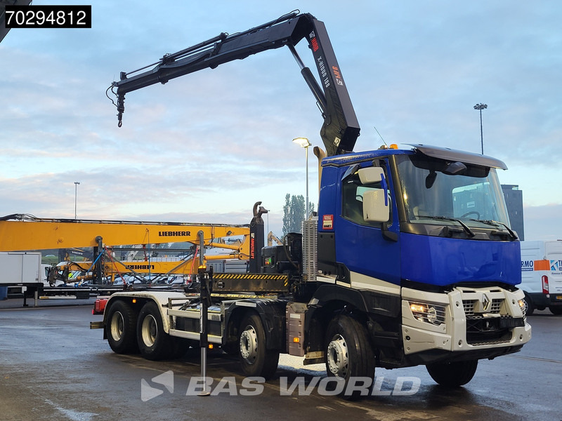 Renault C 430 8X4 HIAB X-Hiduo 188 B-2 Crane + Hook Full Steel Big-Axle Euro 6 - شاحنة برافعة خطافية, شاحنة كرين: صورة 3 Renault C 430 8X4 HIAB X-Hiduo 188 B-2 Crane + Hook Full Steel Big-Axle Euro 6 - شاحنة برافعة خطافية, شاحنة كرين: صورة 3