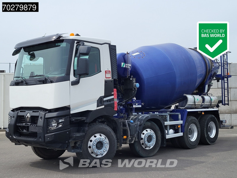 Renault C 430 C 8X4 9m3 Schwing Stetter mixer Big-Axle Automatic Euro 6 - شاحنة خلاطة خرسانة: صورة 1 Renault C 430 C 8X4 9m3 Schwing Stetter mixer Big-Axle Automatic Euro 6 - شاحنة خلاطة خرسانة: صورة 1