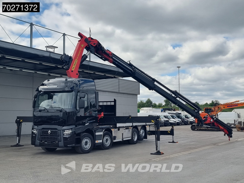 Renault C 520 8X2 Palfinger PK65002 SH Crane Jib Winch Lift+steering Axle Euro 6 - شاحنات مسطحة, شاحنة كرين: صورة 5 Renault C 520 8X2 Palfinger PK65002 SH Crane Jib Winch Lift+steering Axle Euro 6 - شاحنات مسطحة, شاحنة كرين: صورة 5