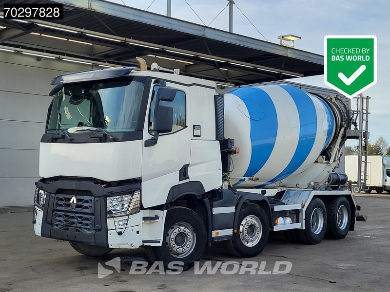 Renault C 520 C 8X4 9m3 CIFA mixer Steelsuspension automatic Euro 6 - شاحنة خلاطة خرسانة: صورة 1 Renault C 520 C 8X4 9m3 CIFA mixer Steelsuspension automatic Euro 6 - شاحنة خلاطة خرسانة: صورة 1