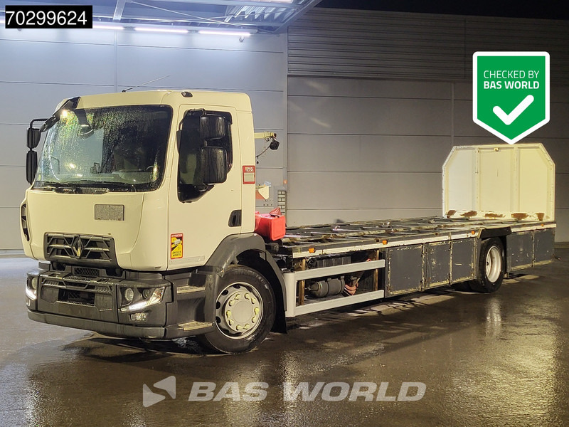 Renault D 280 4X2 19.5tonner ADR chassis full air Automatic Euro 6 - شاحنات مسطحة: صورة 1 Renault D 280 4X2 19.5tonner ADR chassis full air Automatic Euro 6 - شاحنات مسطحة: صورة 1