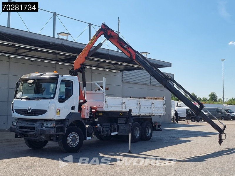 Renault Kerax 370 6X4 Palfinger PK16502 Kran Crane Big-Axle Steel suspension Euro 4 - شاحنة قلاب, شاحنة كرين: صورة 5 Renault Kerax 370 6X4 Palfinger PK16502 Kran Crane Big-Axle Steel suspension Euro 4 - شاحنة قلاب, شاحنة كرين: صورة 5