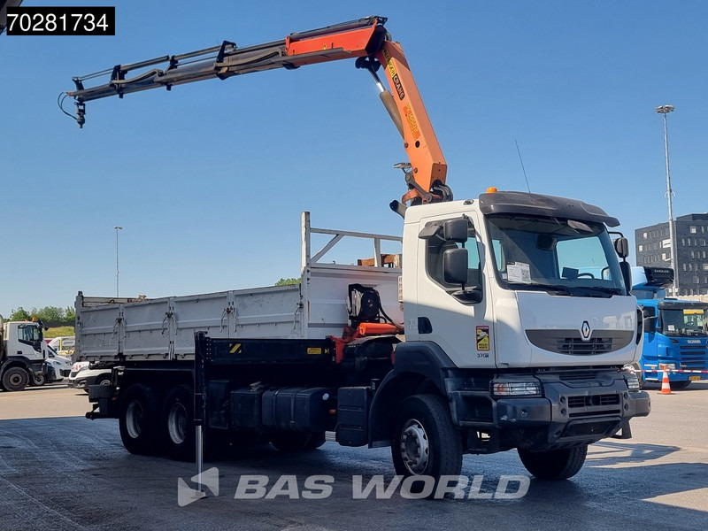 Renault Kerax 370 6X4 Palfinger PK16502 Kran Crane Big-Axle Steel suspension Euro 4 - شاحنة قلاب, شاحنة كرين: صورة 3 Renault Kerax 370 6X4 Palfinger PK16502 Kran Crane Big-Axle Steel suspension Euro 4 - شاحنة قلاب, شاحنة كرين: صورة 3