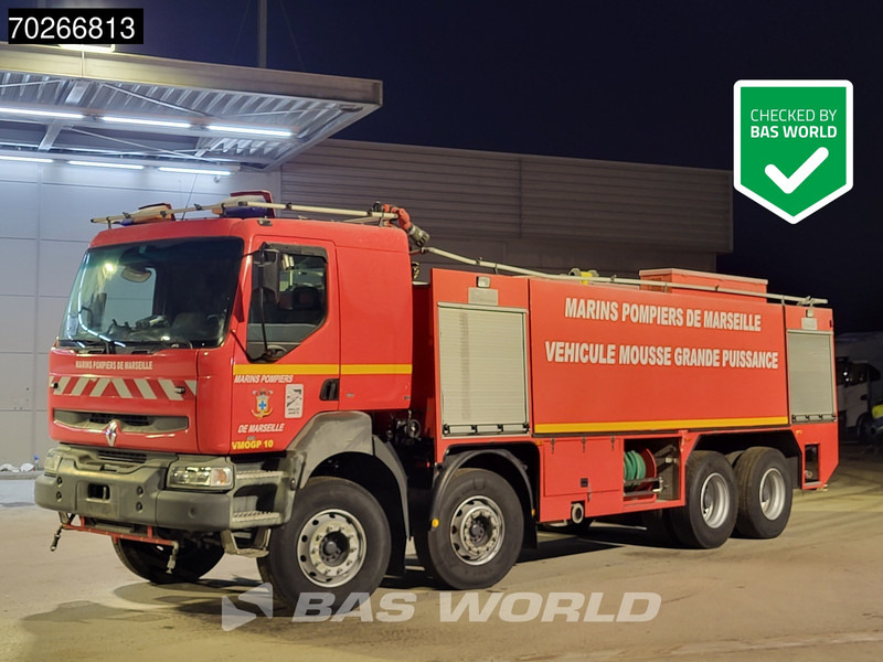 Renault Kerax 400 8X4 Feuerwehr Telma 12000L Manual Steelsuspension Euro 2 - شاحنة حريق: صورة 1 Renault Kerax 400 8X4 Feuerwehr Telma 12000L Manual Steelsuspension Euro 2 - شاحنة حريق: صورة 1
