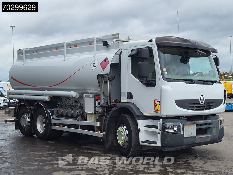 Renault Premium 340 6X2 18540 Liter Fuel tanker Retarder ADR Manual Euro 5 - شاحنة صهريج: صورة 3 Renault Premium 340 6X2 18540 Liter Fuel tanker Retarder ADR Manual Euro 5 - شاحنة صهريج: صورة 3