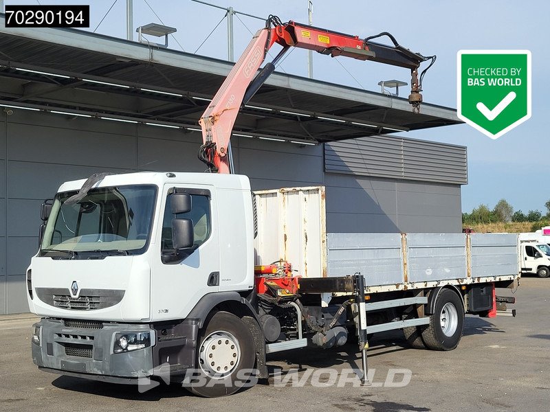 Renault Premium 370 4X2 Fassi F130A.21 Crane Manual Euro 4 - شاحنات مسطحة, شاحنة كرين: صورة 1 Renault Premium 370 4X2 Fassi F130A.21 Crane Manual Euro 4 - شاحنات مسطحة, شاحنة كرين: صورة 1