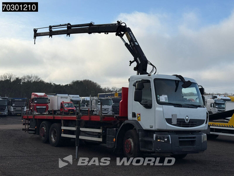 Renault Premium 410 6X2 Terex 120.2E - A3L Kran Crane Lift-Axle Manual Euro 5 - شاحنات مسطحة, شاحنة كرين: صورة 3 Renault Premium 410 6X2 Terex 120.2E - A3L Kran Crane Lift-Axle Manual Euro 5 - شاحنات مسطحة, شاحنة كرين: صورة 3