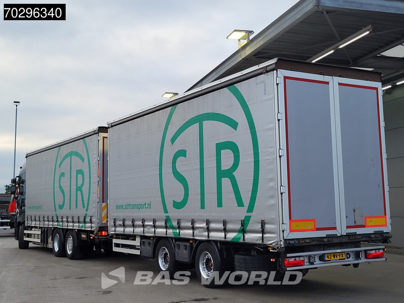 Renault T 480 6X2 NL-Truck combi Liftaxle 1500kg Ladebordwand Euro 6 - شاحنة ذات ستائر جانبية: صورة 2 Renault T 480 6X2 NL-Truck combi Liftaxle 1500kg Ladebordwand Euro 6 - شاحنة ذات ستائر جانبية: صورة 2