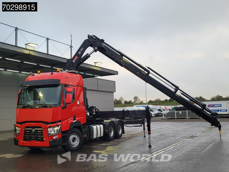 Renault T 520 6X4 Hiab 477E-7 HIDUO Crane Kran Big-Axle Euro 6 - رأس تريلا: صورة 5 Renault T 520 6X4 Hiab 477E-7 HIDUO Crane Kran Big-Axle Euro 6 - رأس تريلا: صورة 5