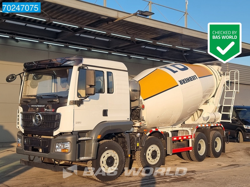 SHACMAN M3000 S 8X4 NEW! 8m3 Liebherr Mixer Big-Axle Steelsuspension - شاحنة خلاطة خرسانة: صورة 1 SHACMAN M3000 S 8X4 NEW! 8m3 Liebherr Mixer Big-Axle Steelsuspension - شاحنة خلاطة خرسانة: صورة 1