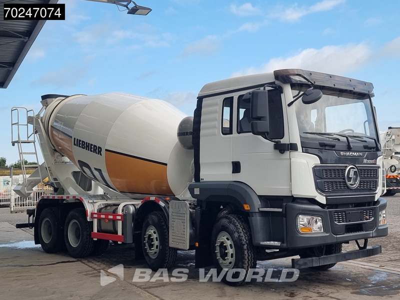 SHACMAN M3000 S 8X4 NEW! 8m3 Liebherr Mixer Big-Axle Steelsuspension - شاحنة خلاطة خرسانة: صورة 3 SHACMAN M3000 S 8X4 NEW! 8m3 Liebherr Mixer Big-Axle Steelsuspension - شاحنة خلاطة خرسانة: صورة 3