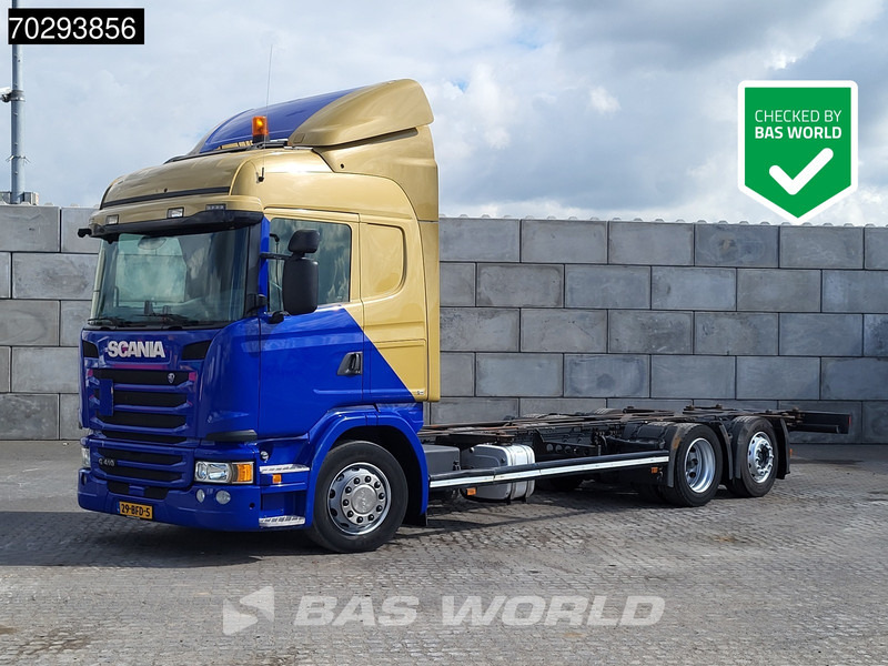 Scania G410 6X2 NL-Truck BDF Retarder Lift-steering axle Hydraulic ACC Euro 6 - ناقلة حاويات/ شاحنة حاويات: صورة 1 Scania G410 6X2 NL-Truck BDF Retarder Lift-steering axle Hydraulic ACC Euro 6 - ناقلة حاويات/ شاحنة حاويات: صورة 1