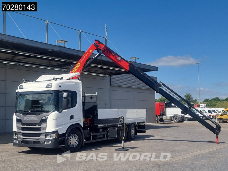 Scania G410 6X2 Palfinger PK24.001 SLD 5 Kran Crane Retarder Lift+Lenkachse Euro 6 - شاحنات مسطحة, شاحنة كرين: صورة 5 Scania G410 6X2 Palfinger PK24.001 SLD 5 Kran Crane Retarder Lift+Lenkachse Euro 6 - شاحنات مسطحة, شاحنة كرين: صورة 5