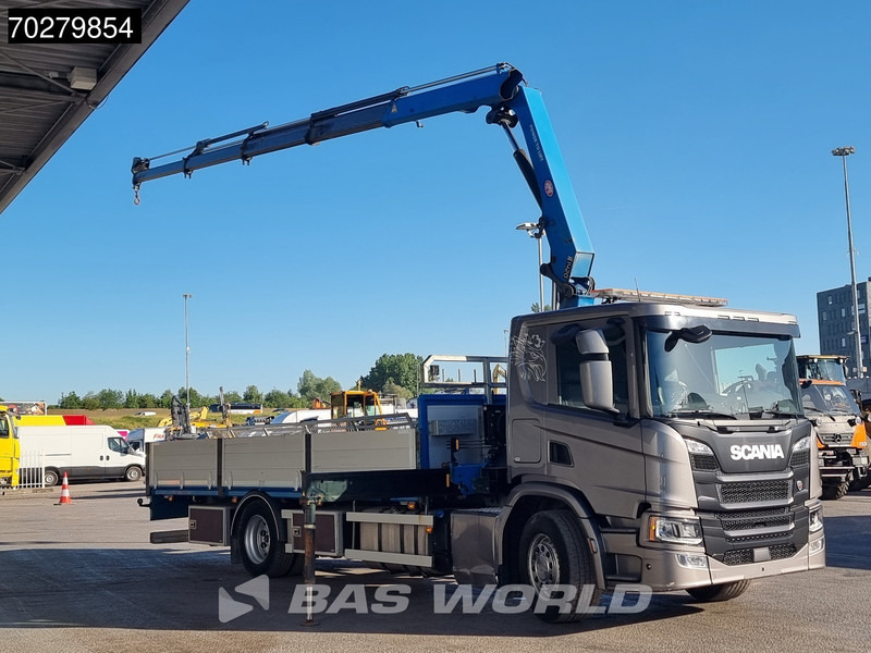 Scania P280 4X2 HMF 1420K-RC Kran Crane Automatic Euro 6 - شاحنات مسطحة, شاحنة كرين: صورة 3 Scania P280 4X2 HMF 1420K-RC Kran Crane Automatic Euro 6 - شاحنات مسطحة, شاحنة كرين: صورة 3