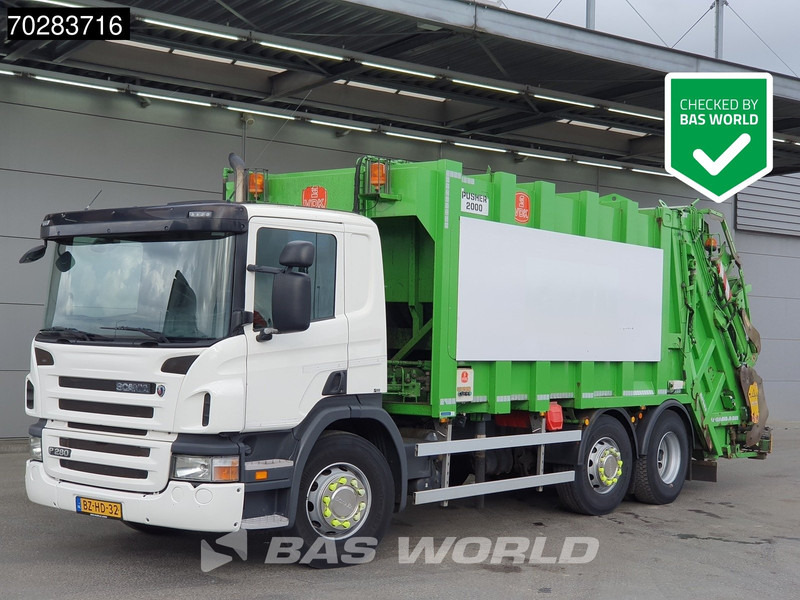 Scania P280 6X2 NL-Truck VDK Pusher2000 CB011 Eurolift Euro 5 - شاحنة قمامة: صورة 1 Scania P280 6X2 NL-Truck VDK Pusher2000 CB011 Eurolift Euro 5 - شاحنة قمامة: صورة 1