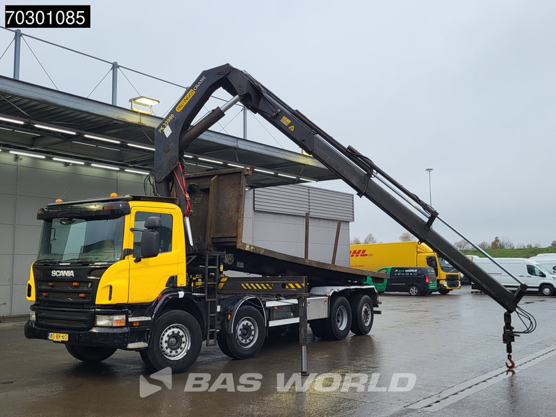 Scania P380 8X2 Palfinger PK32080 Crane Kran cable system Automatic Euro 3 - شاحنة - نظام الكابلات, شاحنة كرين: صورة 5 Scania P380 8X2 Palfinger PK32080 Crane Kran cable system Automatic Euro 3 - شاحنة - نظام الكابلات, شاحنة كرين: صورة 5