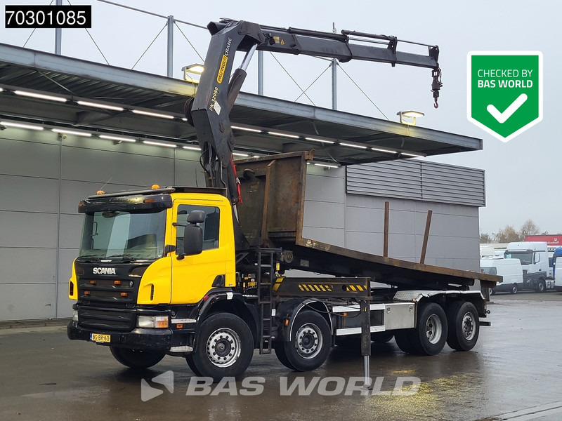 Scania P380 8X2 Palfinger PK32080 Crane Kran cable system Automatic Euro 3 - شاحنة - نظام الكابلات, شاحنة كرين: صورة 1 Scania P380 8X2 Palfinger PK32080 Crane Kran cable system Automatic Euro 3 - شاحنة - نظام الكابلات, شاحنة كرين: صورة 1