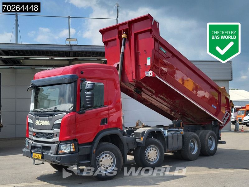 Scania P410 8X4 19m3 Big-Axle Steelsuspension Euro 6 - شاحنة قلاب: صورة 1 Scania P410 8X4 19m3 Big-Axle Steelsuspension Euro 6 - شاحنة قلاب: صورة 1