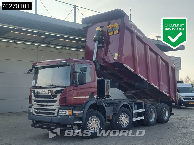 Scania P410 8X4 28m3 KH Kipper Big-Axle Steel suspension Euro 6 - شاحنة قلاب: صورة 1 Scania P410 8X4 28m3 KH Kipper Big-Axle Steel suspension Euro 6 - شاحنة قلاب: صورة 1
