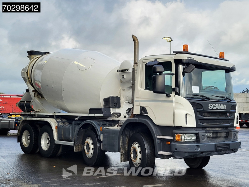 Scania P410 8X4 9m3 Liebherr mixer Automatic Steelsuspension Euro 6 - شاحنة خلاطة خرسانة: صورة 3 Scania P410 8X4 9m3 Liebherr mixer Automatic Steelsuspension Euro 6 - شاحنة خلاطة خرسانة: صورة 3