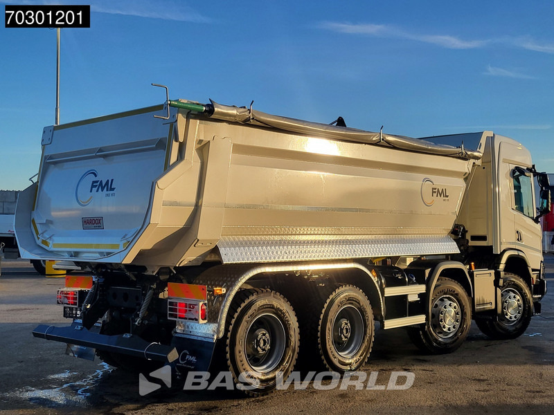 شاحنة قلاب للبيع Scania P420 8X4 NEW 18m3 KH Tipper Big-Axle Steelsuspension Automatic Euro 6: صورة 8 شاحنة قلاب للبيع Scania P420 8X4 NEW 18m3 KH Tipper Big-Axle Steelsuspension Automatic Euro 6: صورة 8