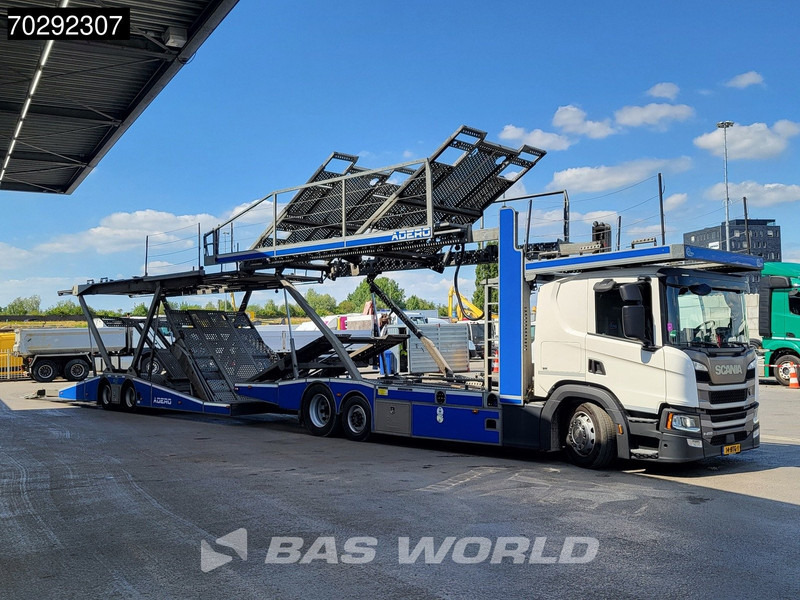 Scania P450 6X2 NL-Truck Car transporter Retarder Standklima Navi ACC LED Euro 6 - شاحنة نقل سيارات شاحنة: صورة 3 Scania P450 6X2 NL-Truck Car transporter Retarder Standklima Navi ACC LED Euro 6 - شاحنة نقل سيارات شاحنة: صورة 3